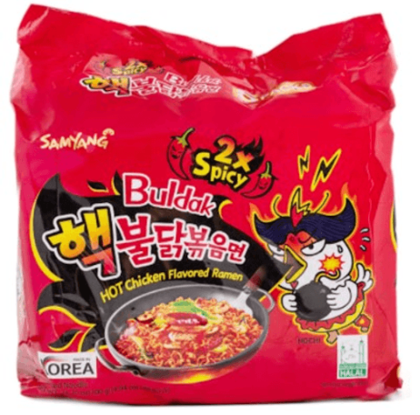 Samyang Buldak (2xHot) 8x(5x140g)- PAL# STAR-001