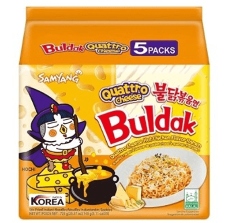 Samyang Buldak (Cheese) 8x(5x140g)- PAL# STAR-003