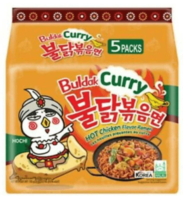 Samyang Buldak (Curry) 8x(5x140g) - PAL# STAR-005