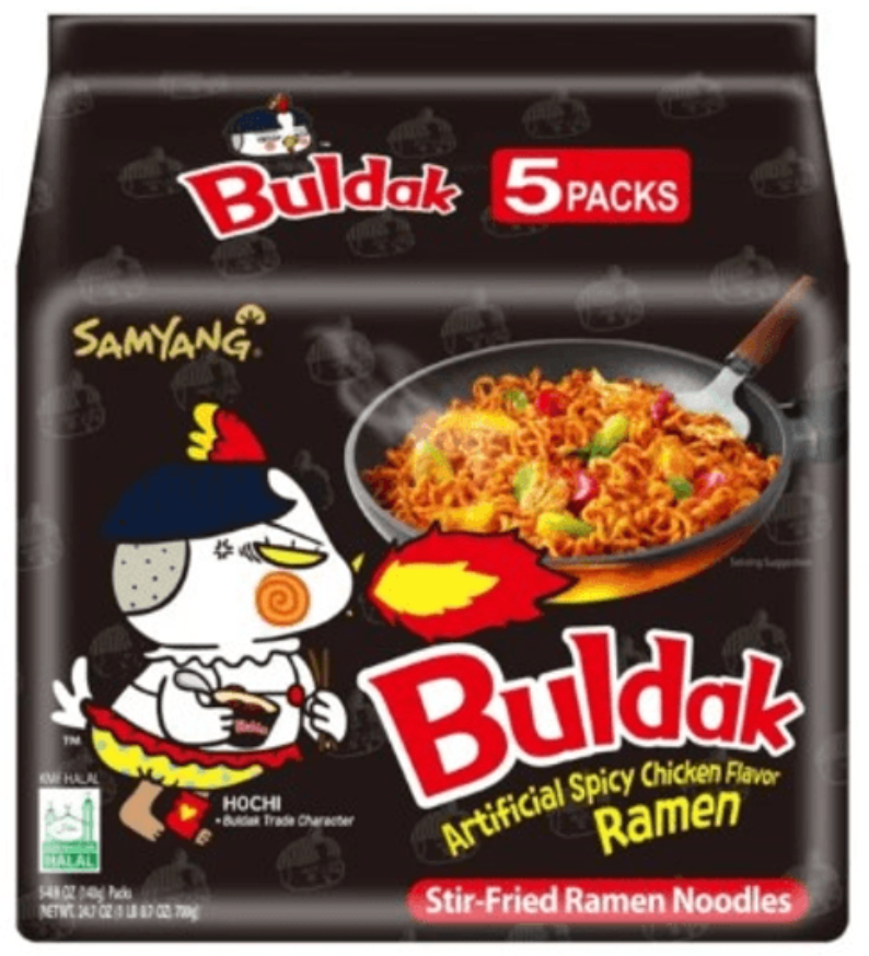 Samyang Buldak (Original) 8x(5x140g) - PAL# STAR-008