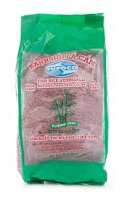 1 Case, Banh Hoi Bamboo Tree Fine Rice Vermicelli Natural Magenta Color 40x340g - PAL# STAR-030