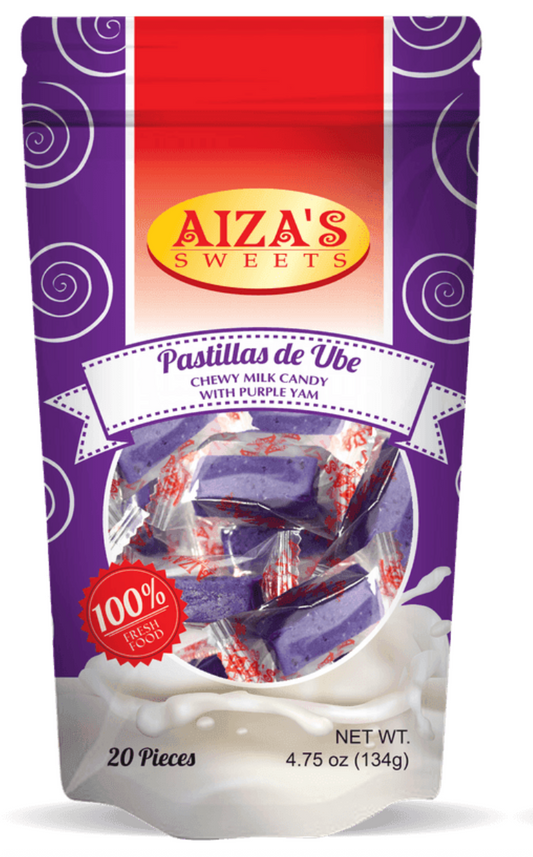 1 Case, Aiza's Pastillas Ube 20x134g - PAL# STAR-021