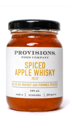 1 Case, Provisions Food Company - Spiced Apple Whisky Jelly 125 ml., 12pcs- PAL# PALR125APW