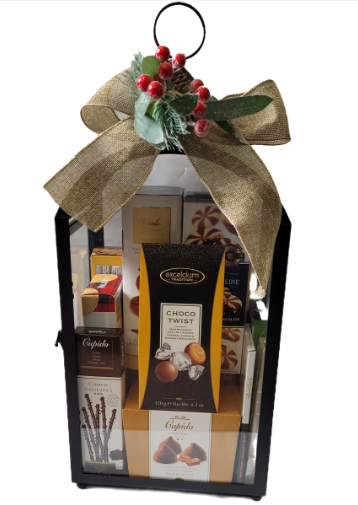 1 Case, 4pcs, Large Black Arched metal & glass lantern 10"x7"x21"H *Candle Excluded - PAL# PALC145T20