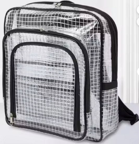 1 Case, 300pcs, Anti-Static Transparent PVC Mesh ESD Cleanroom Tool Kit Backpack - PAL# CLNRMBCKPCK01
