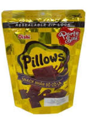1 Case, Oishi Pillows Choco 20x150g UPC 4800194114462