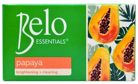 1 Case, Belo Essentials Papaya Soap 72x135g