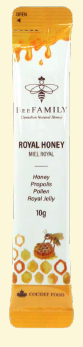 Royal Honey Stick - 1 Case (20 Packs, 200 Sticks Total)