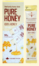 Pure Honey Sticks - 1 Case (20 Packs, 200 Sticks Total)