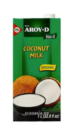 Aroy-D UHT Coconut Milk - 1 Case (12 x 1000ml)