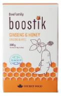 Ginseng Boostik Honey Sticks, 30 stick packs (300g) - 1 Case (8 Packs, 240 Sticks Total)
