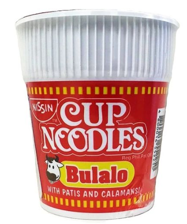 Nissin Cup Noodles Bulalo - 1 Case (36 Cups, 60g Each)