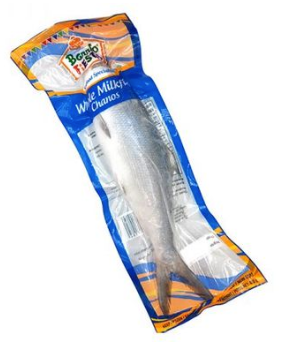Barrio Fiesta Frozen Whole Milkfish - 1 Case (33 x 400g)