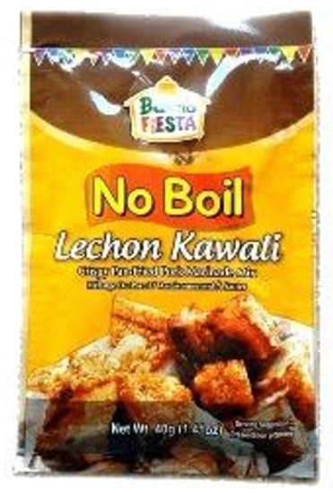 Barrio Fiesta No Boil (Lechon Kawali) Mix - 1 Case (72 x 40g)