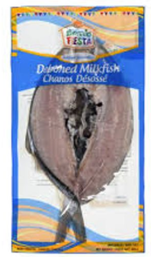 Barrio Fiesta Frozen Deboned Milkfish - 1 Case (33 x 400g)