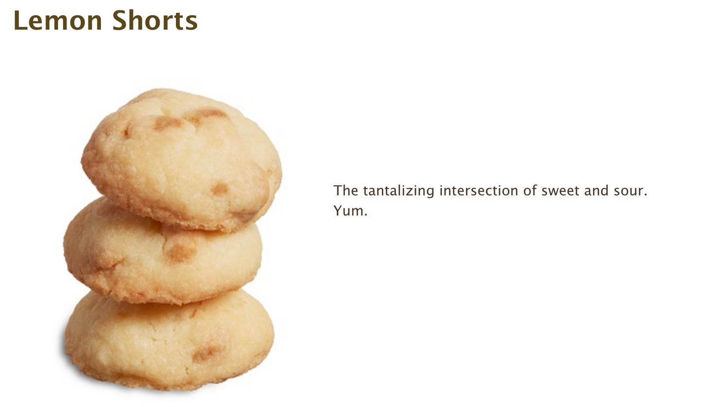 Cookie It Up Lemon Shorts - 1 Case (6 x 140g)