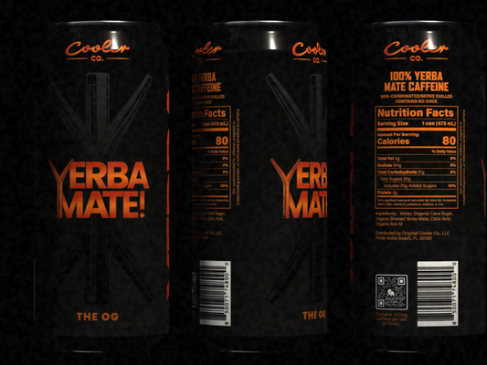 COOLER CO. Yerba Mate The OG - 1 Case (12 x 473ml)