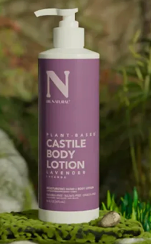 DR. NATURAL, Lavendar Castile Body Lotion - 1 Case (6 × 473ML)