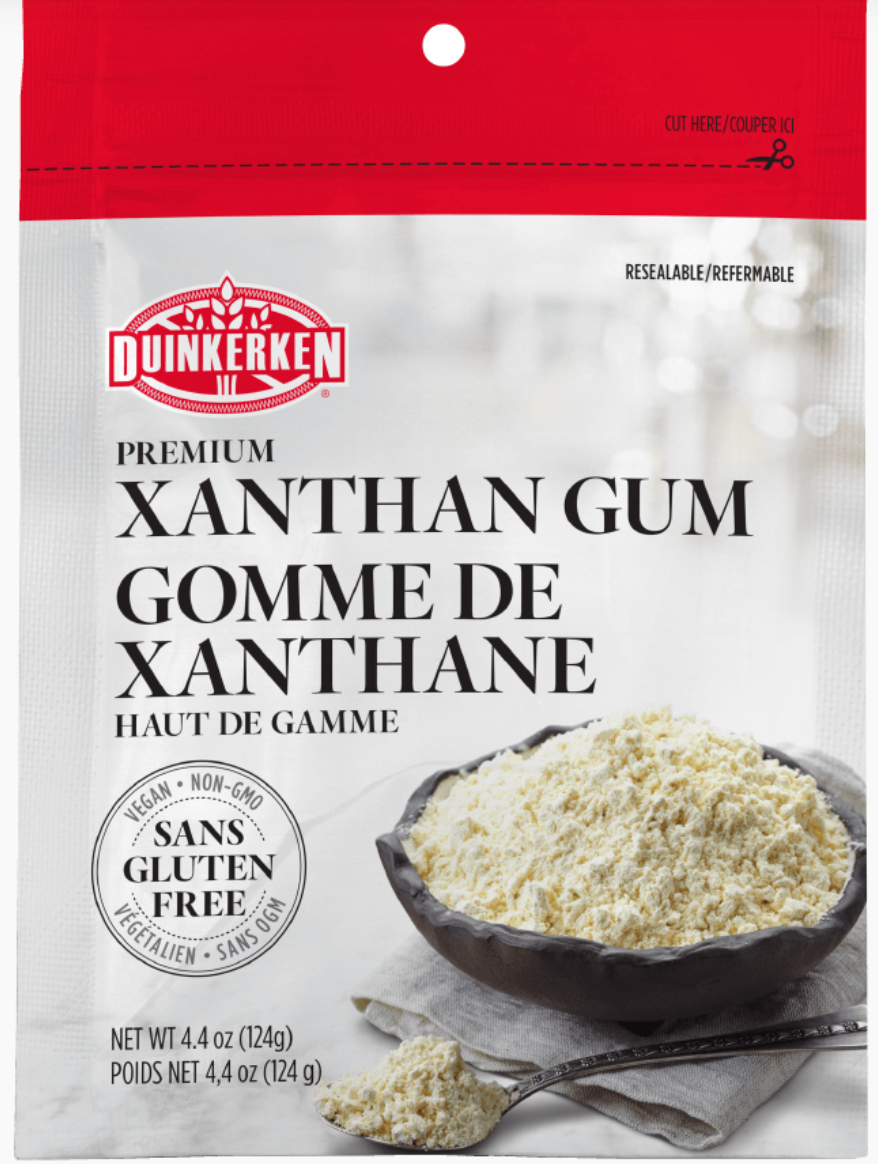 DUINKERKEN, Xanthan Gum - 1 Case (10 x 124G)