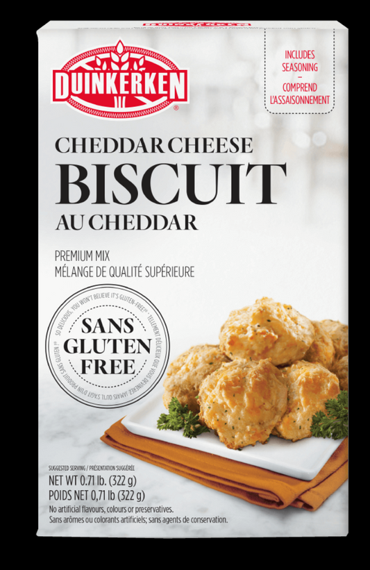 DUINKERKEN, Cheddar Biscuit Mix - 1 Case (6 x 322G)