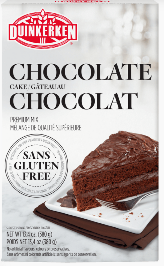 DUINKERKEN, Chocolate Cake Mix - 1 Case (6 x 380G)