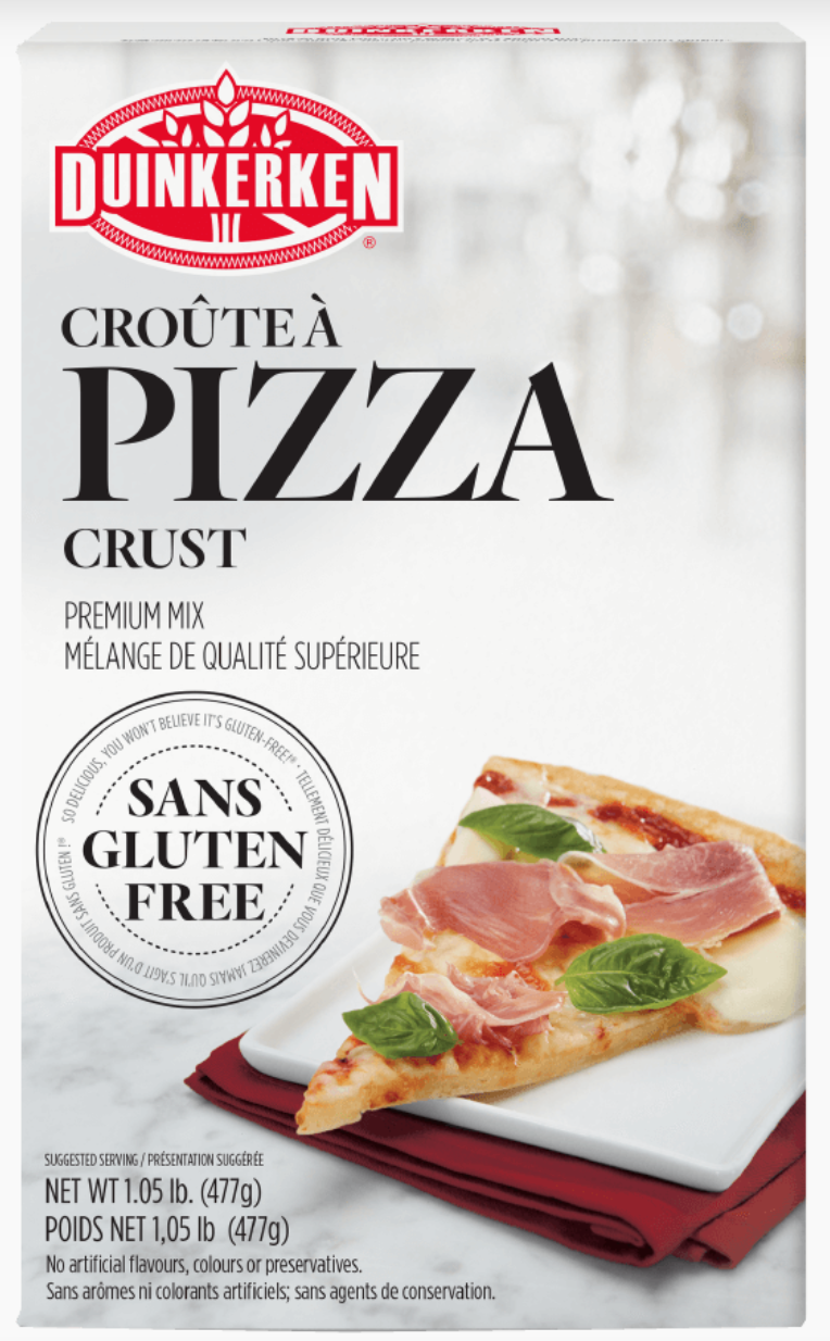 DUINKERKEN, Pizza Crust Mix - 1 Case (6 x 477G)