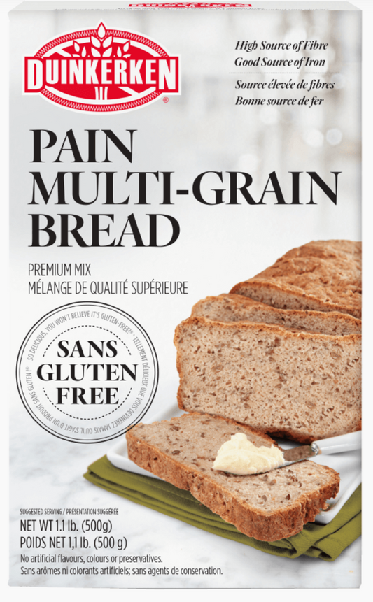 DUINKERKEN, Multi-Grain Bread Mix - 1 Case (6 x 500G)