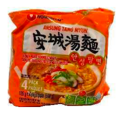🍜 Nongshim Ansung Tang Myun Multi - 1 Case 4(4×126g)