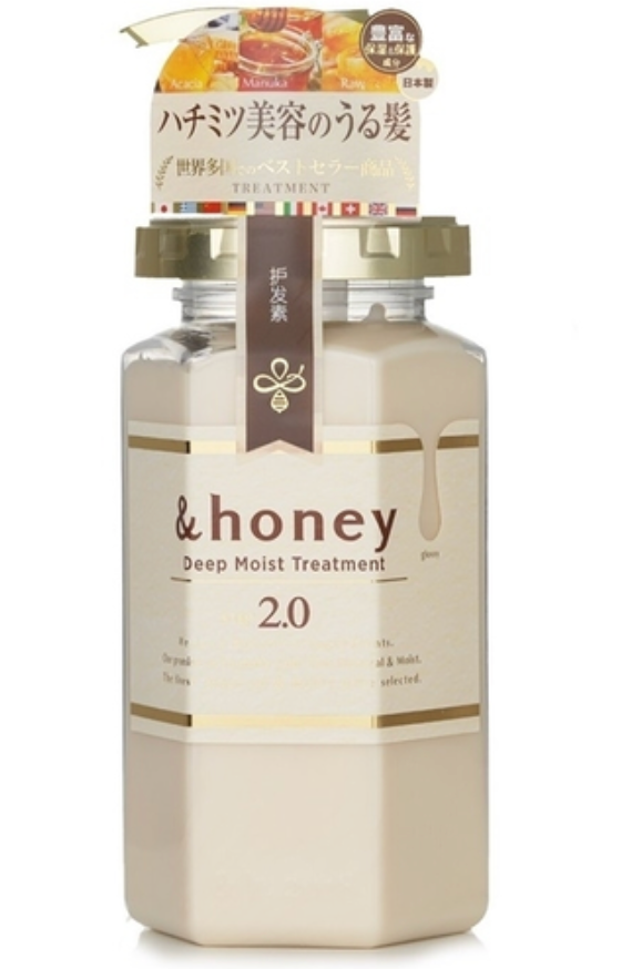 & Honey Deep Moist Hair Conditioner 445g — 1 Case (18 Pack)
