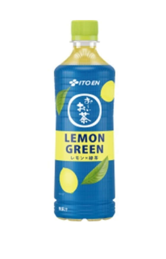 Itoen Oi Ocha Lemon Green Tea with Citrus — Case of 24 × 600ml
