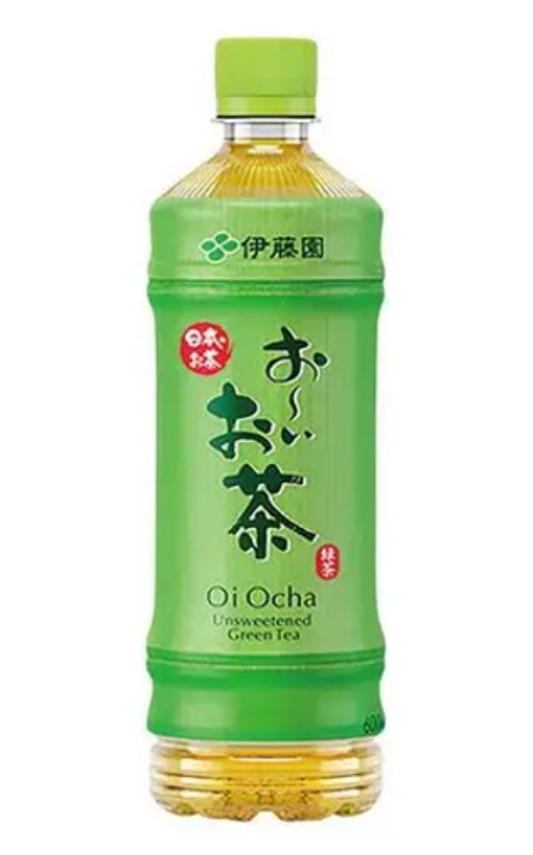 Itoen Oi Ocha Green Tea 600ml – Case of 24 | Japanese Unsweetened Green Tea