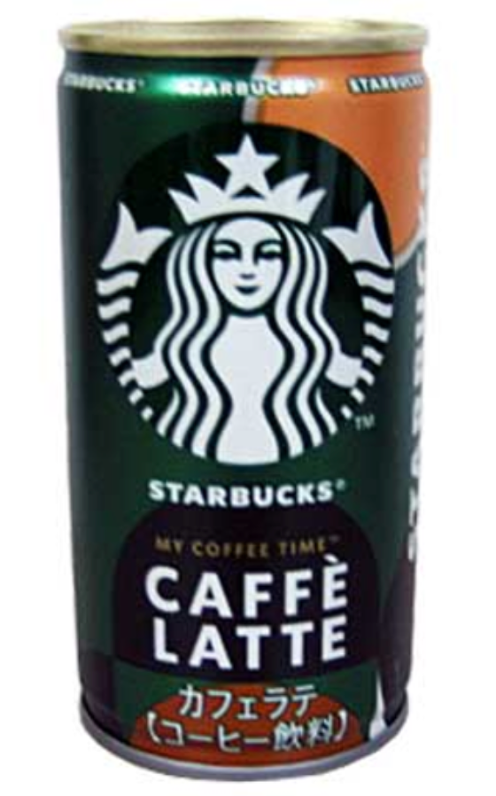 Suntory Starbucks Cafe Latte 185g – Case of 30 | Japanese Canned Coffee