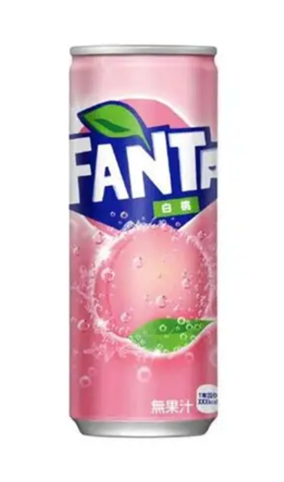Fanta Japan White Peach 500ml – Case of 24 | Coca-Cola Japanese Import
