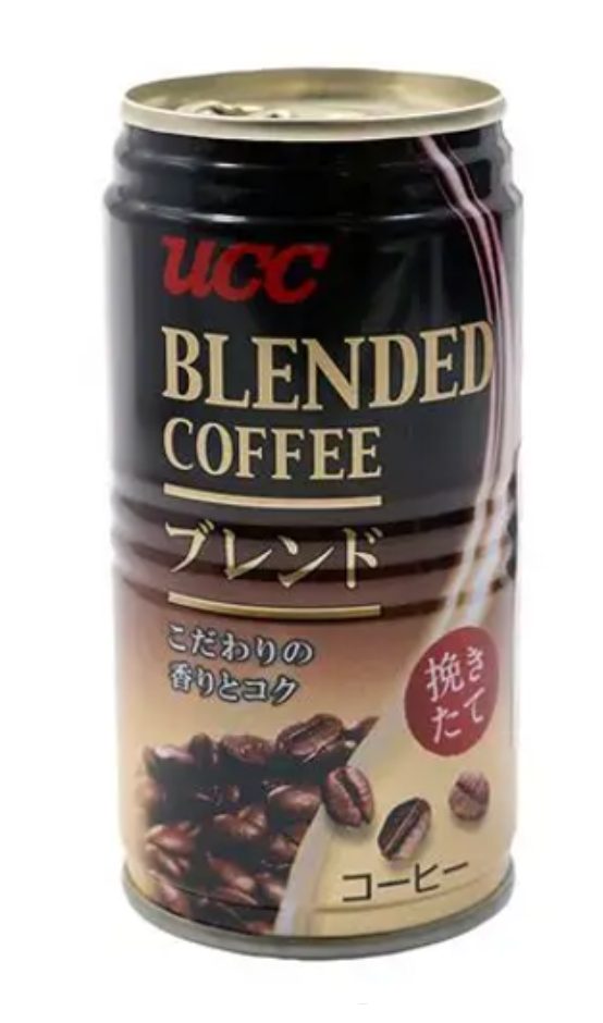 UCC Blended Coffee 185g – Case of 30 | Japanese Canned Coffee