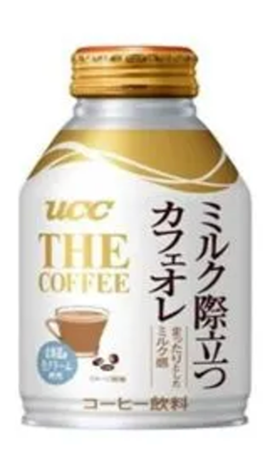 UCC The Coffee Café au Lait 260g – Case of 24 | Japanese Canned Coffee
