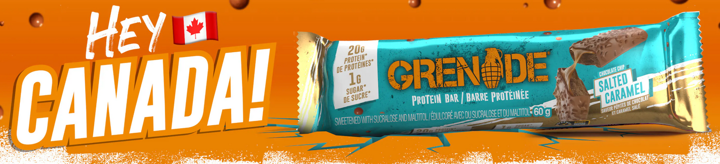 Grenade Protein Bar Choco Chip Sltd Caramel 12X60 Gr