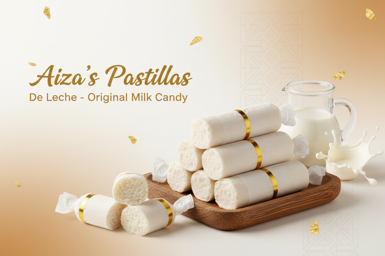 Aiza's Pastillas De Leche Banner