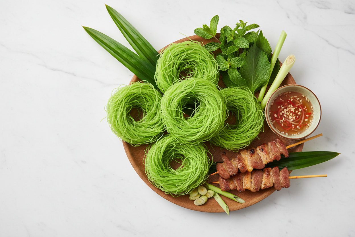 Bamboo Tree Natural Pandan Rice Vermicelli Banner