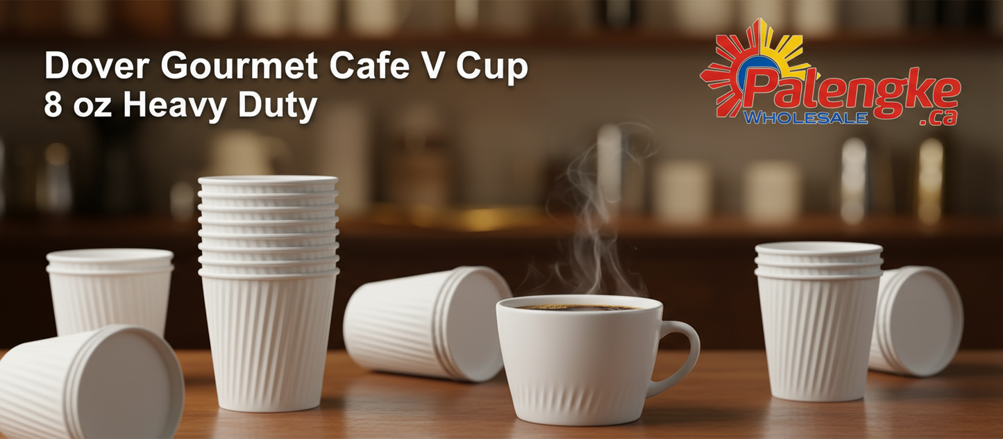 Dover Gourmet Cafe V Cup Banner with Palengke Logo