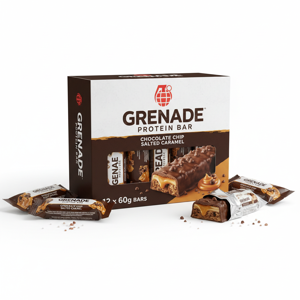 Grenade Protein Bar Choco Chip Salted Caramel