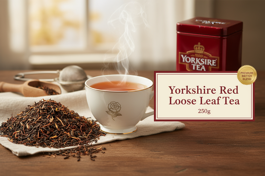 1 Case - YORKSHIRE, 6 Pack - YORKSHIRE RED LOOSE LEAF TEA, 250g