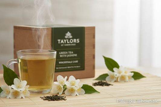 1 Case - TAYLORS OF HARROGATE, 250g- GREEN TEA WITH JASMINE 100's