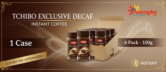 Tchibo Exclusive Decaf Instant Coffee Banner