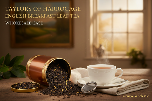 1 Case - TAYLORS OF HARROGATE, 6 Pack - ENGLISH BREAKFAST LEAF TEA, 125g