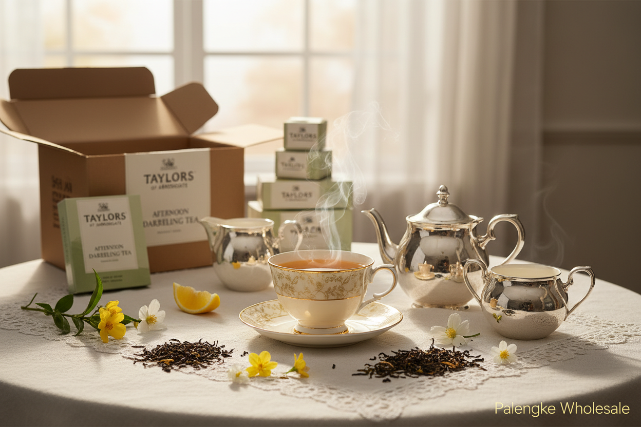 1 Case - TAYLORS OF HARROGATE, 6 Pack - AFTERNOON DARJEELING TEA 20’s, 50g