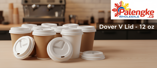 1 Case - DOVER V LID 10X100X12 OZ 12VHDL (PAL#20DV120 VPQC)