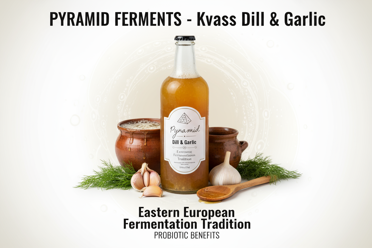 Pyramid Ferments Kvass Dill & Garlic Banner