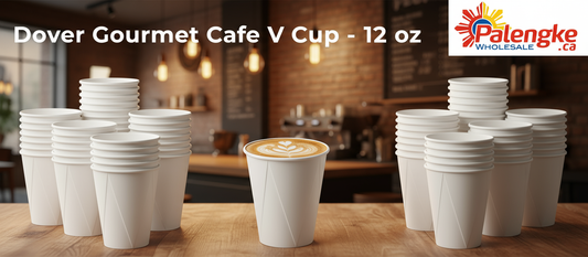 1 Case - DOVER GOUR CAFE V CUP 20X50X12 OZ 12VHD (PAL#20DV103 VPQC)