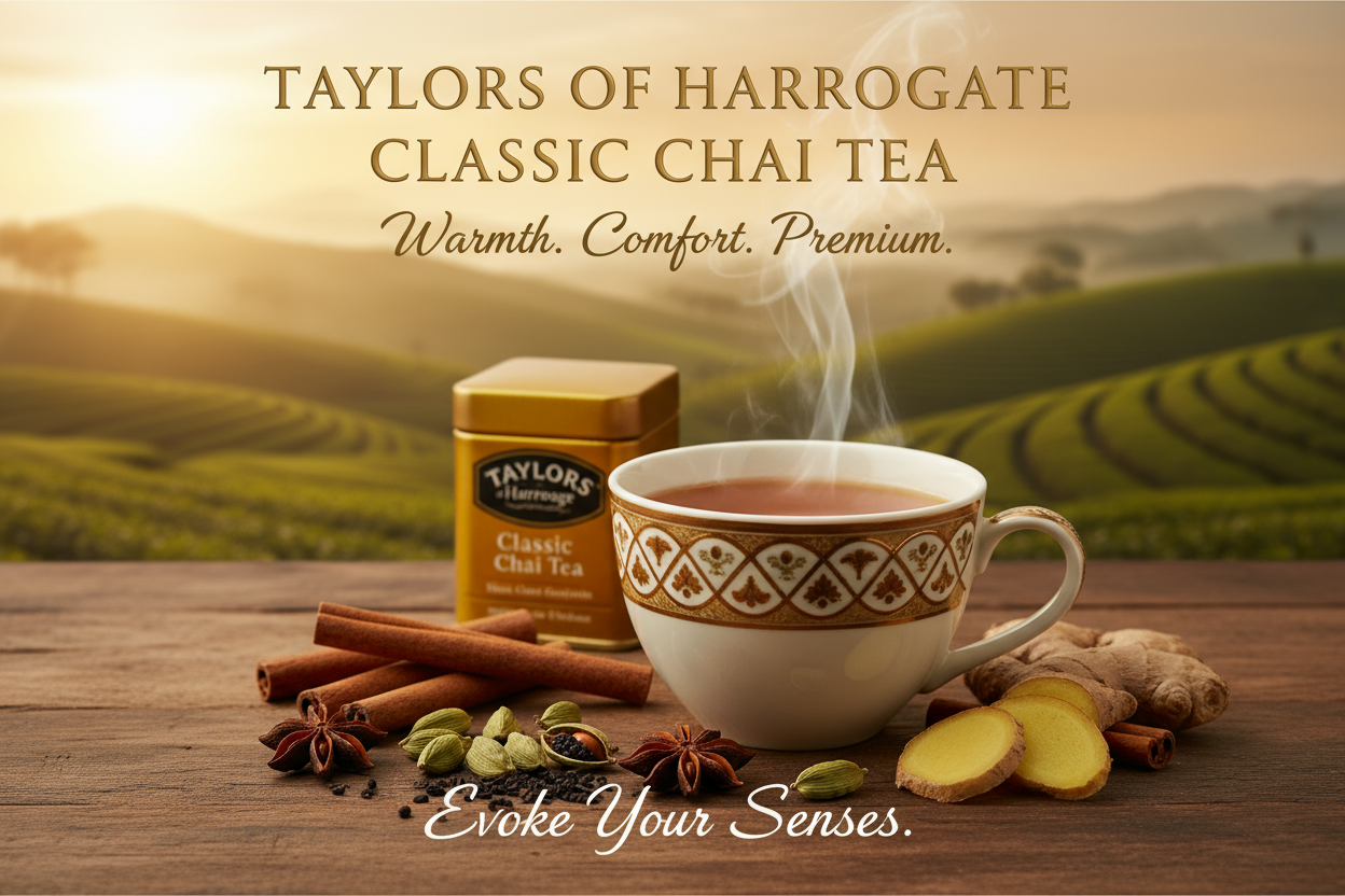 Taylors of Harrogate Classic Chai Tea Banner