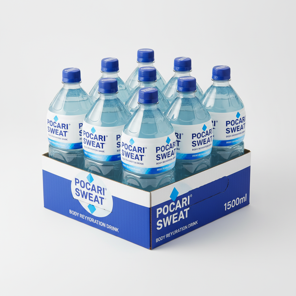 Pocari Sweat 1500ml bottles case of 8 by Otsuka Pharmaceutical